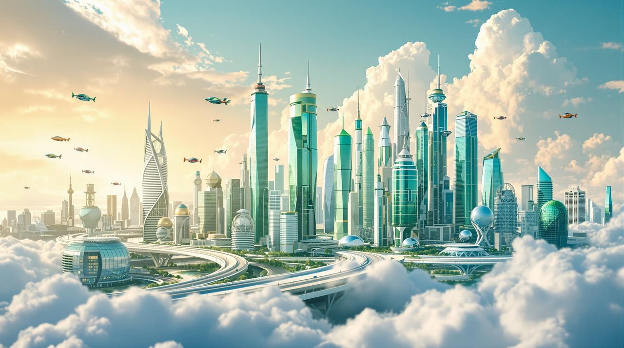 红尘影院未来城市：2050年的生活图景